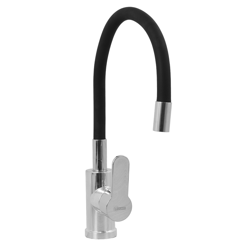 MEZCLADOR LAVAPLATOS FLEXIBLE MONOCONTROL UDUKE BASE REDONDA (HT1195)