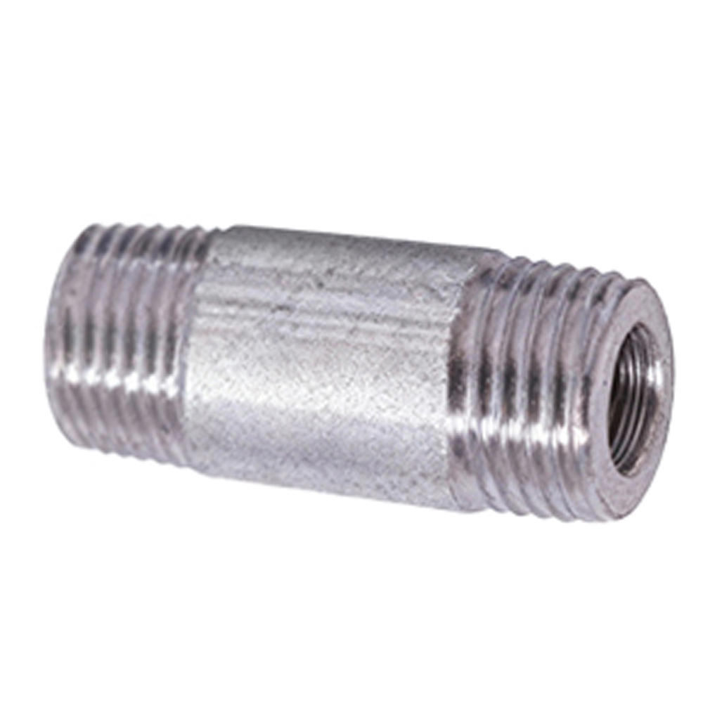 NIPLE GALVANIZADO 1/2 X 2 PAQ X 2 UDUKE