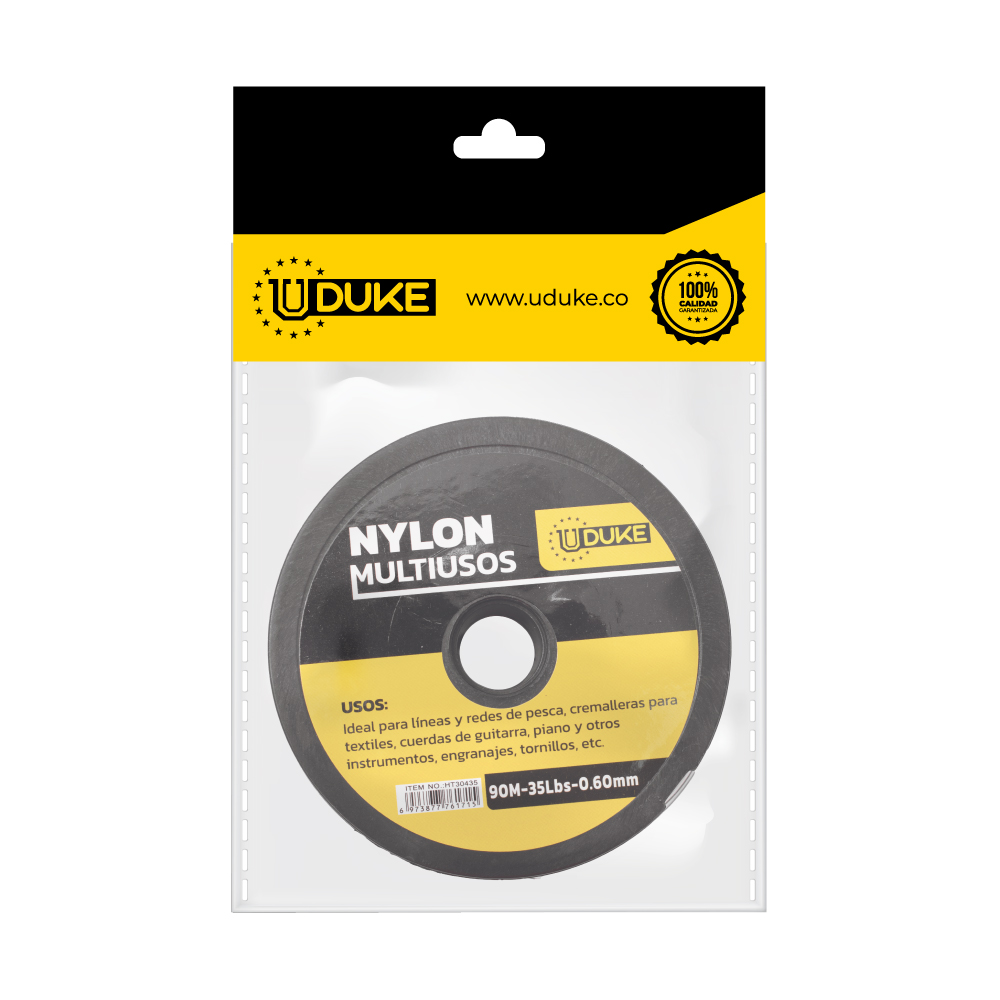 NYLON 35 LBS 0.60 PQT X 1 UDUKE