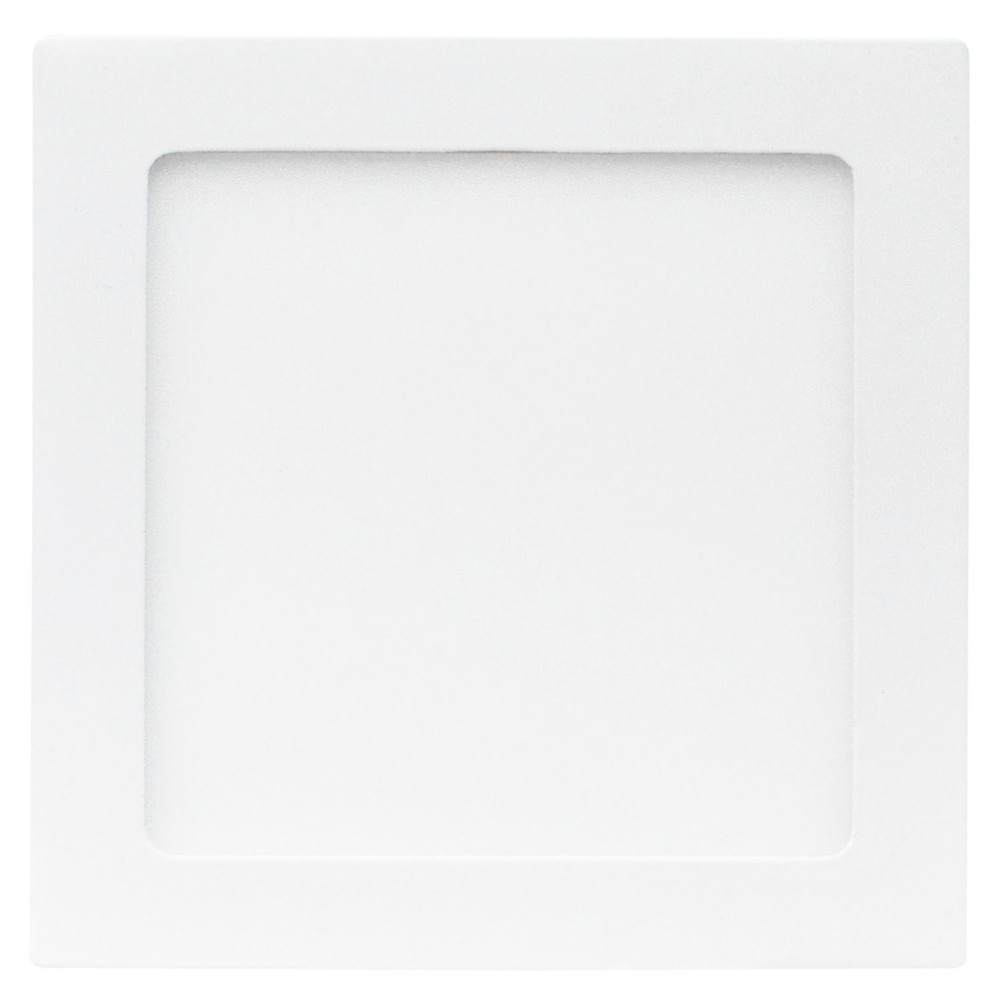 PANEL LED 12W CUADRADO S/P LUZ DIA UDUKE (6500K)(85-265V)(HT80376)(35042B)