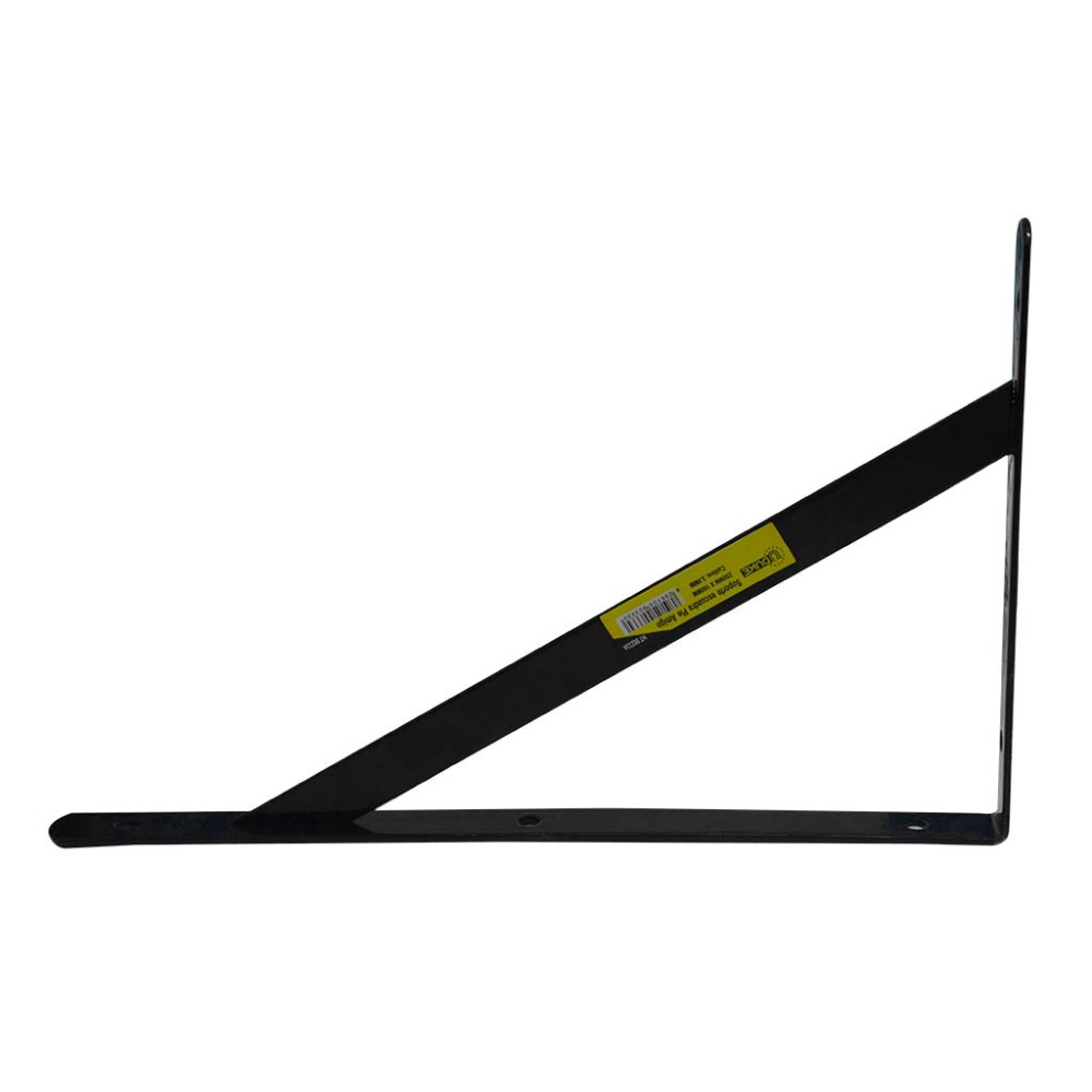 PIE AMIGO UDUKE REFORZADO NEGRO X PAR 10X6 (25X16CM)(CAL 2MM) (HT90233A)