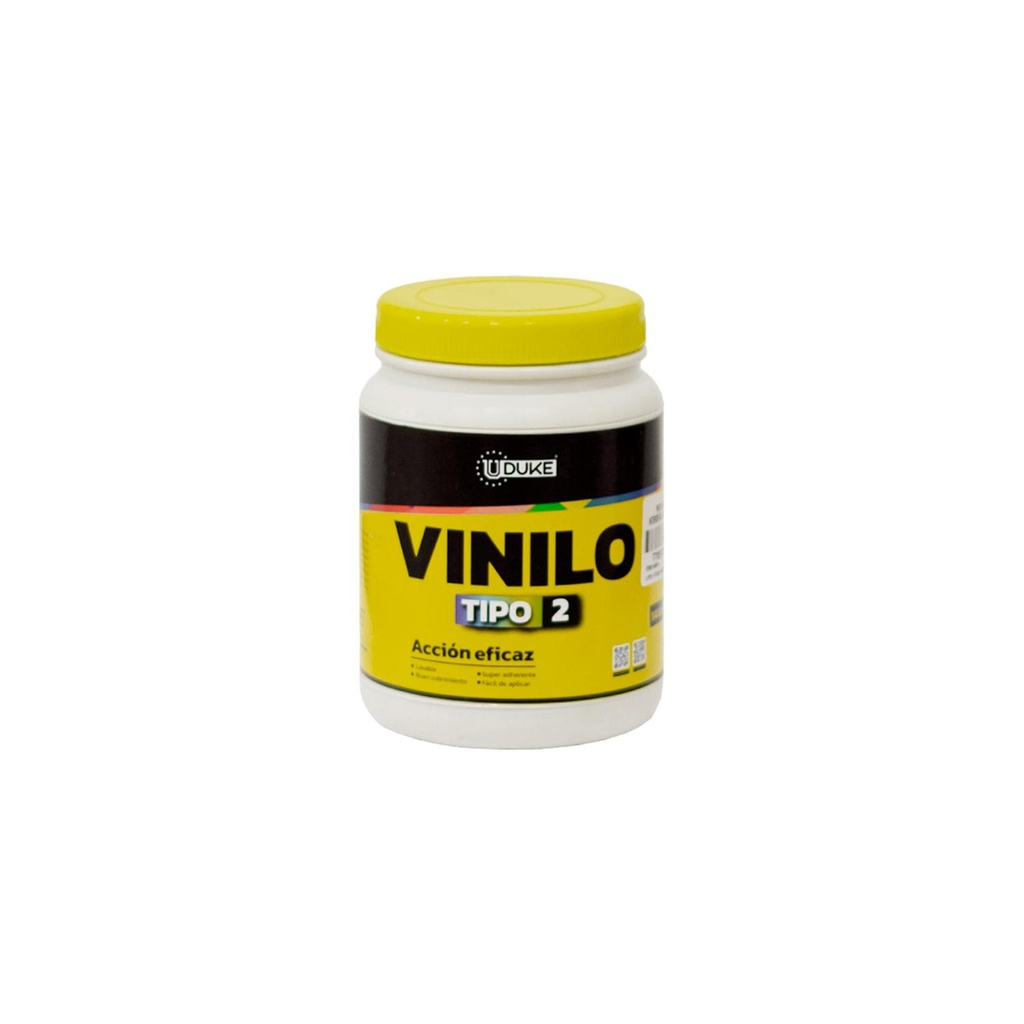 PINTURA VINILO TIPO 2 INTERIOR BLANCO CUARTO (UDUKE)