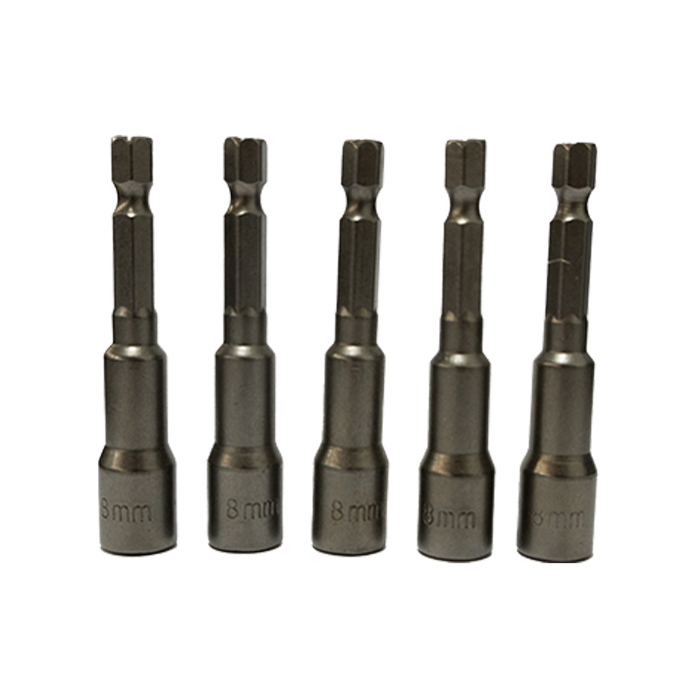 PUNTA EXTENSION MAGNETICA PARA TALADRO 5/16 UDUKE X 5PCS (8X65MM) (HT1007)