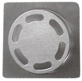 REJILLA PISO ACERO INOXIDABLE 10X10 UDUKE TRADICIONAL (HT1326)