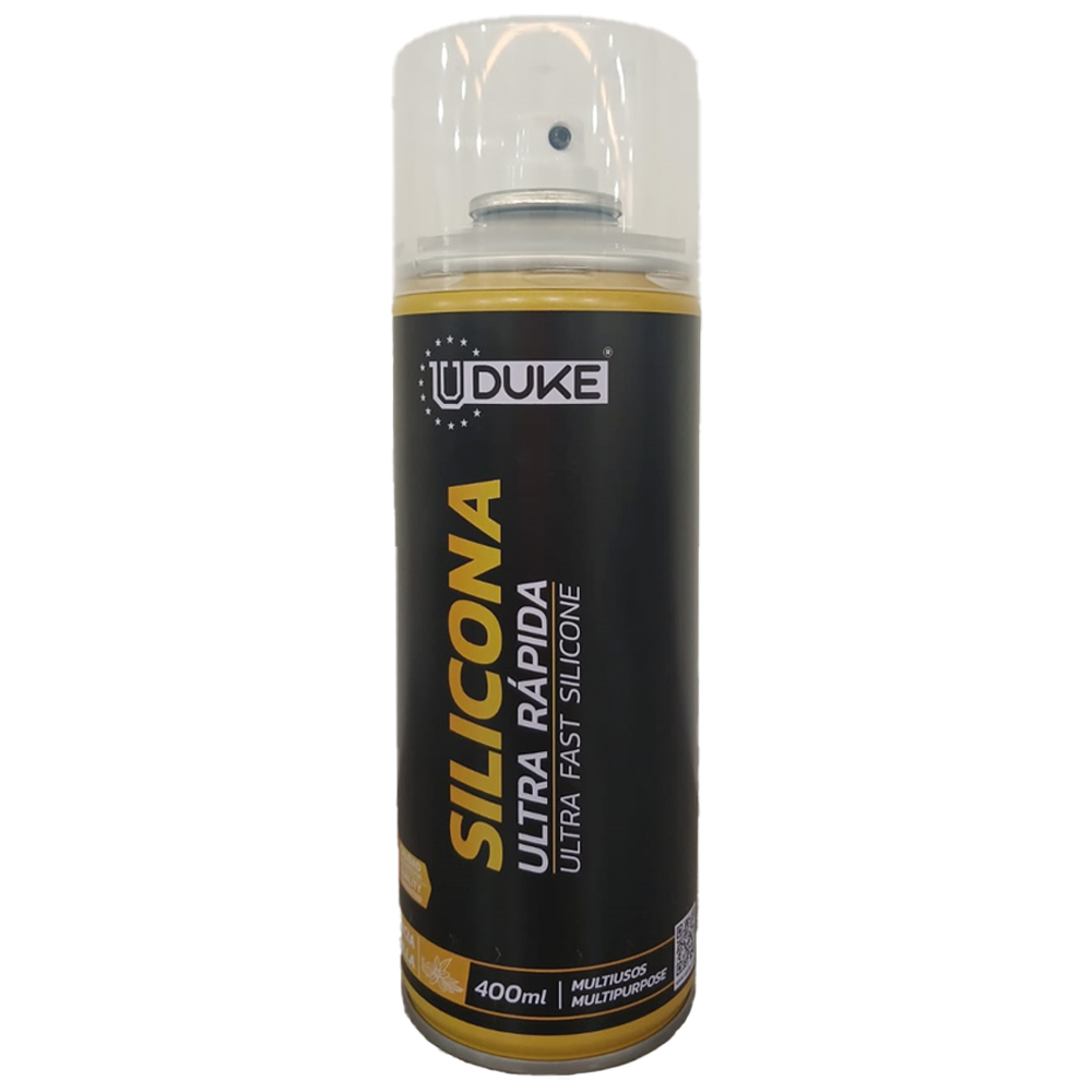 SILICONA EN AEROSOL UDUKE CON OLOR VAINILLA  400 ML (HT40305)