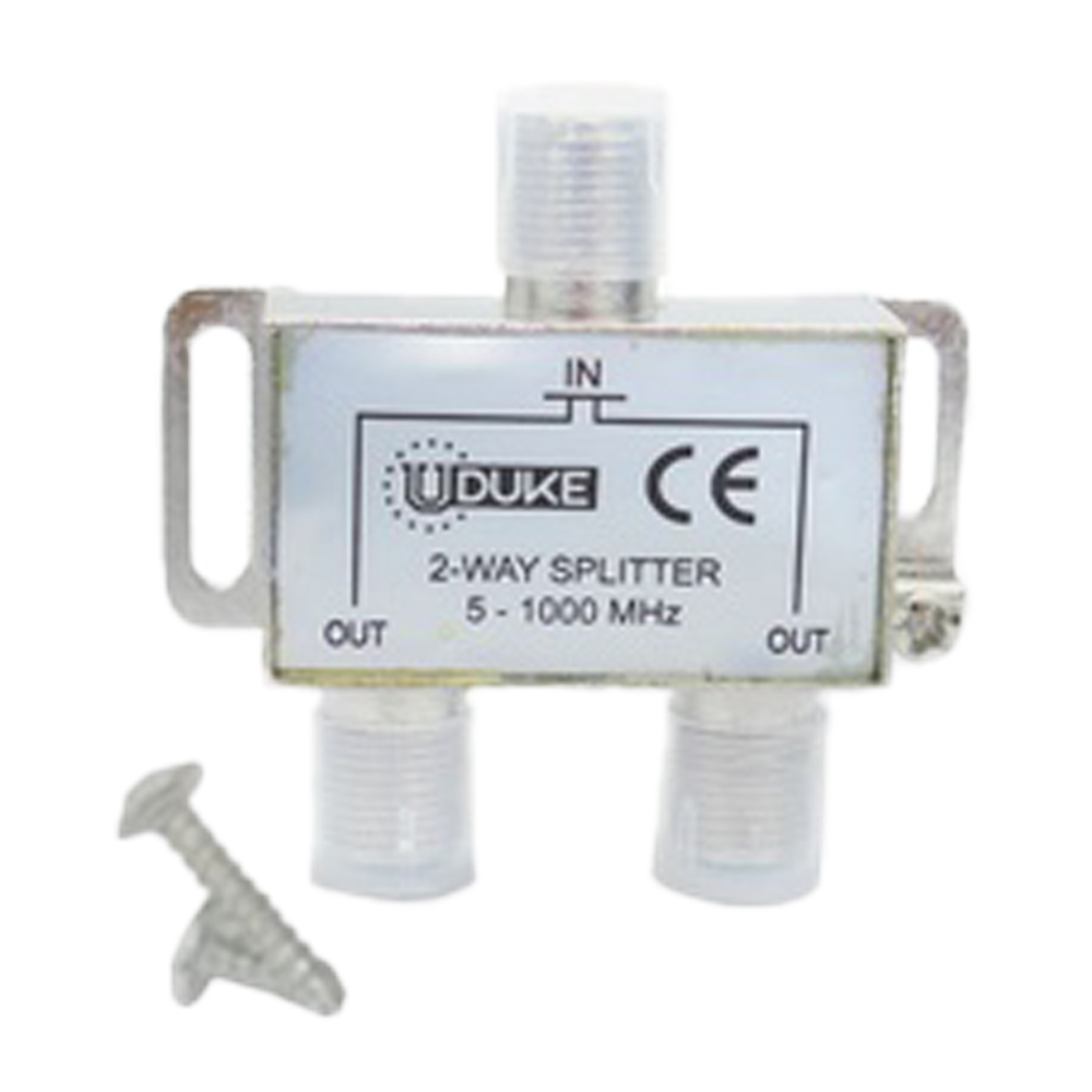 SPLITTER TV X 2 SALIDAS FINO PQT X 1 UDUKE