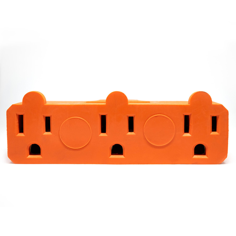 TEE NARANJA POLO A TIERRA X 3 PLANA UDUKE (U64)