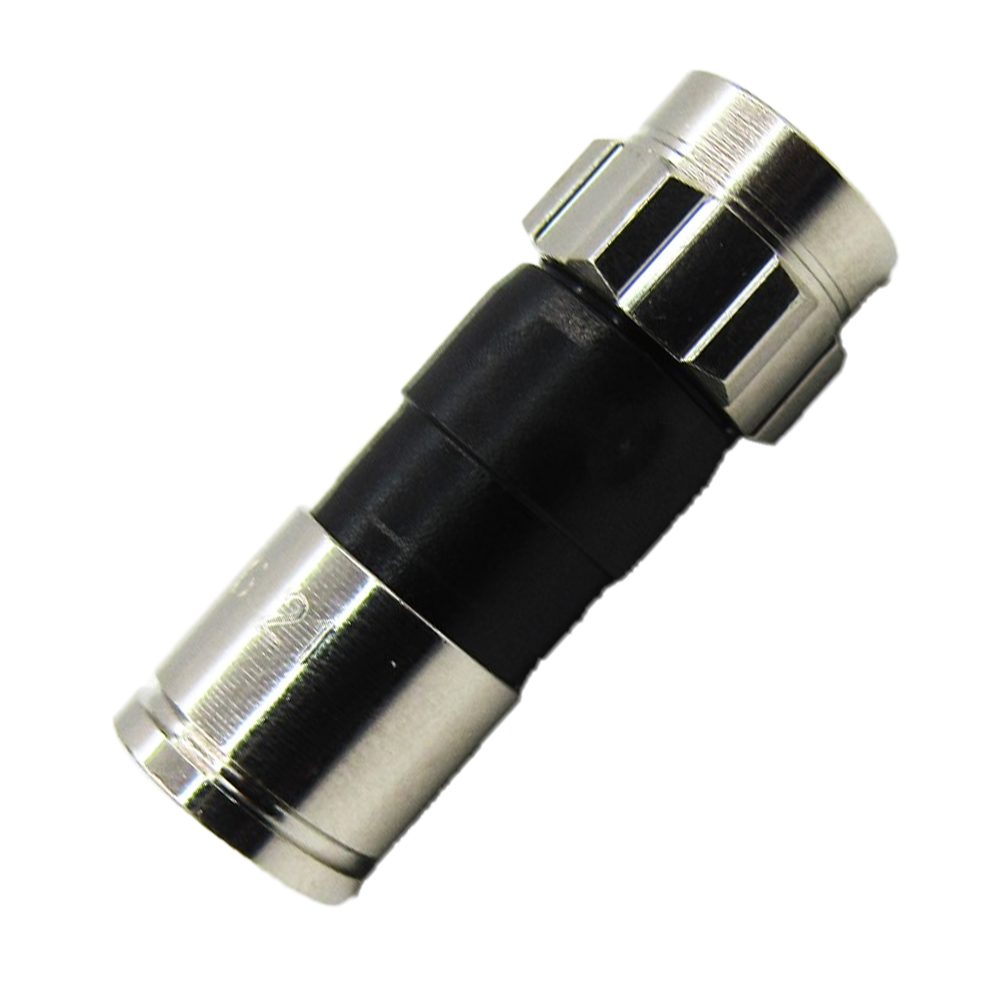 TERMINAL COAXIAL NEGRA INTEMPERIE RG6 FINA PQT X 4 UDUKE