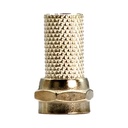 TERMINAL COAXIAL ROSCA RG6 PQT X 5 UDUKE