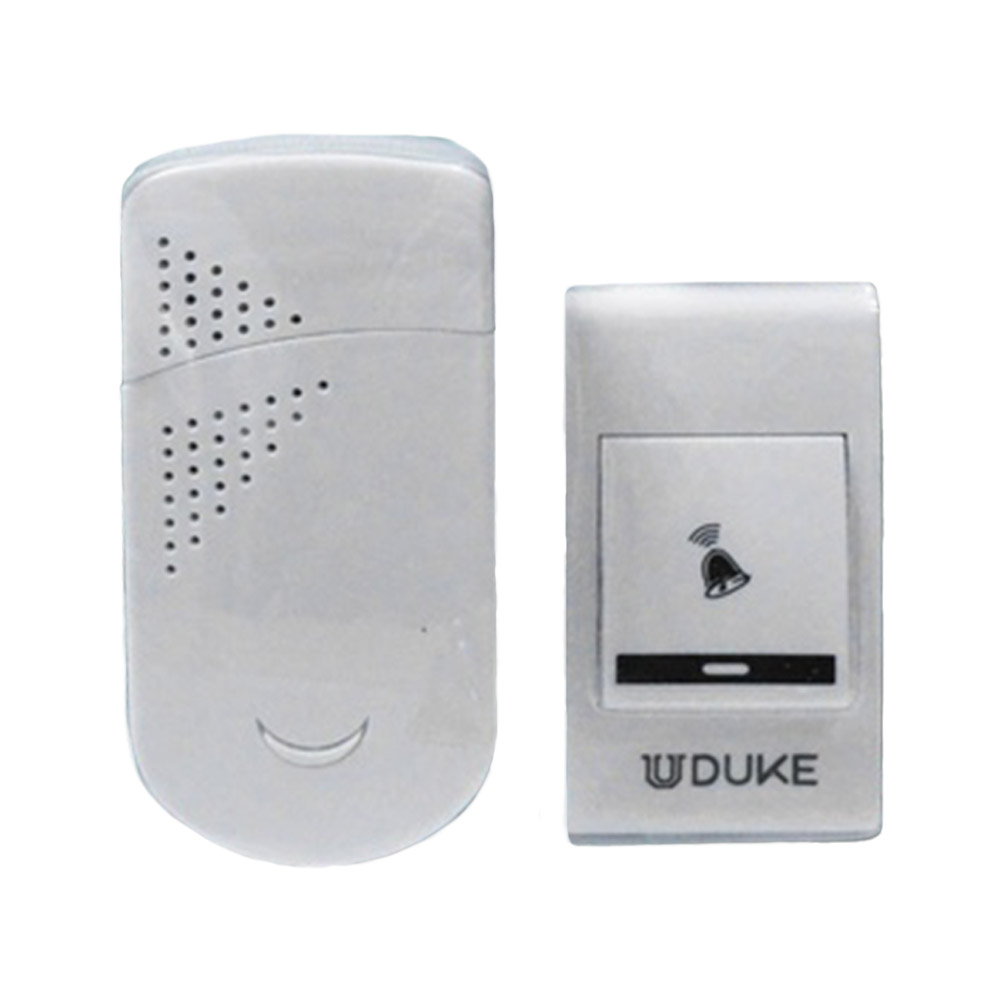 TIMBRE INALAMBRICO ENERGIA UDUKE FRECUENCIA EXCLUSIVA (ALCANCE ENTRE 30 Y 150 MTRS) (HT60121)