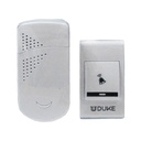 TIMBRE INALAMBRICO ENERGIA UDUKE FRECUENCIA EXCLUSIVA (ALCANCE ENTRE 30 Y 150 MTRS) (HT60121)