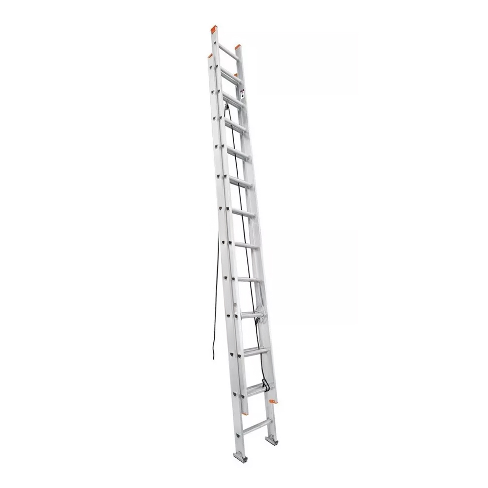 ESCALERA DE ALUMINIO EXPANDIBLE 24 PELDAÑOS 6,48MTS UDUKE (150KG)(HT3168)