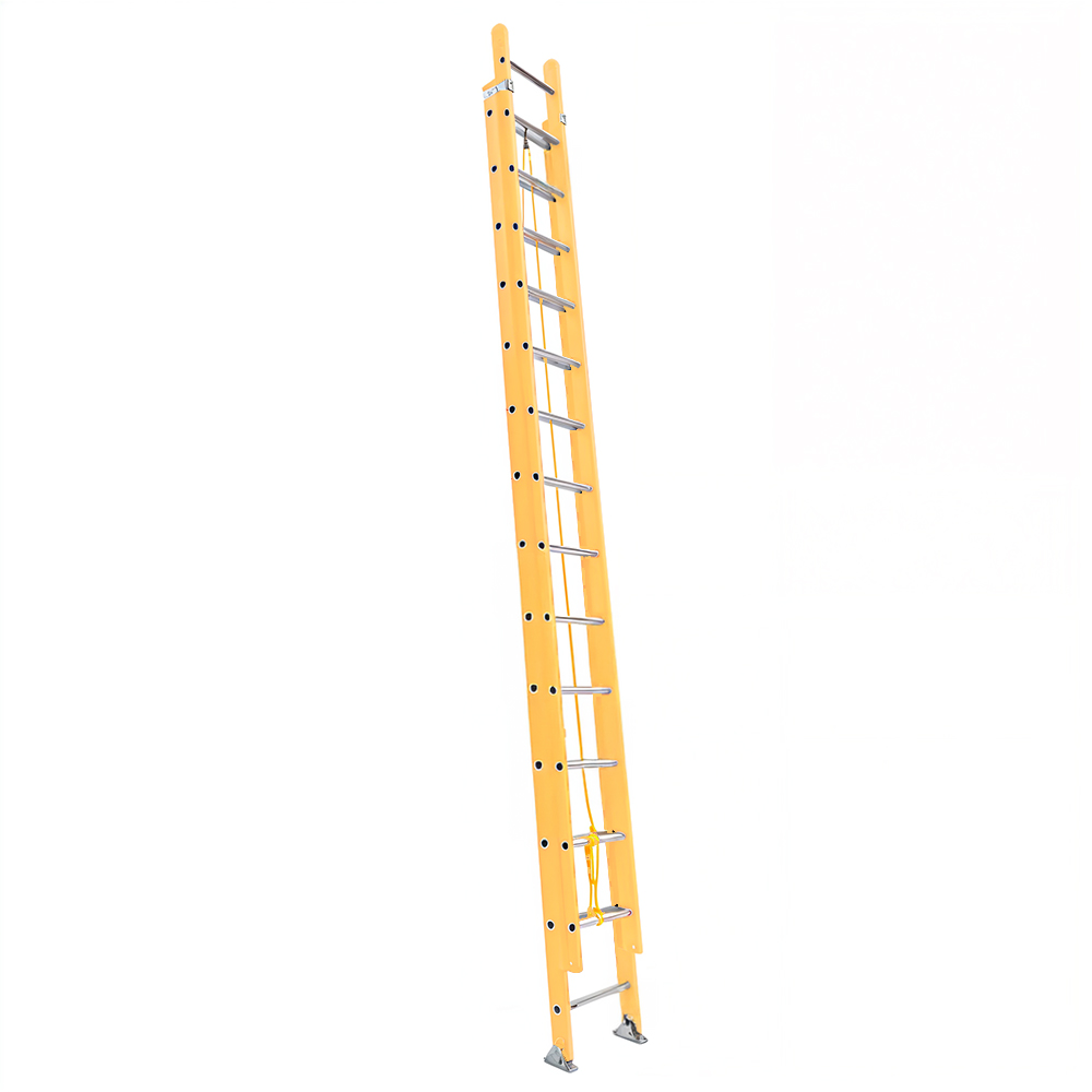 ESCALERA DE FIBRA DE VIDRIO EXPANDIBLE 16 PELADÑOS 4,88MTS UDUKE (150KG)(HT3176)