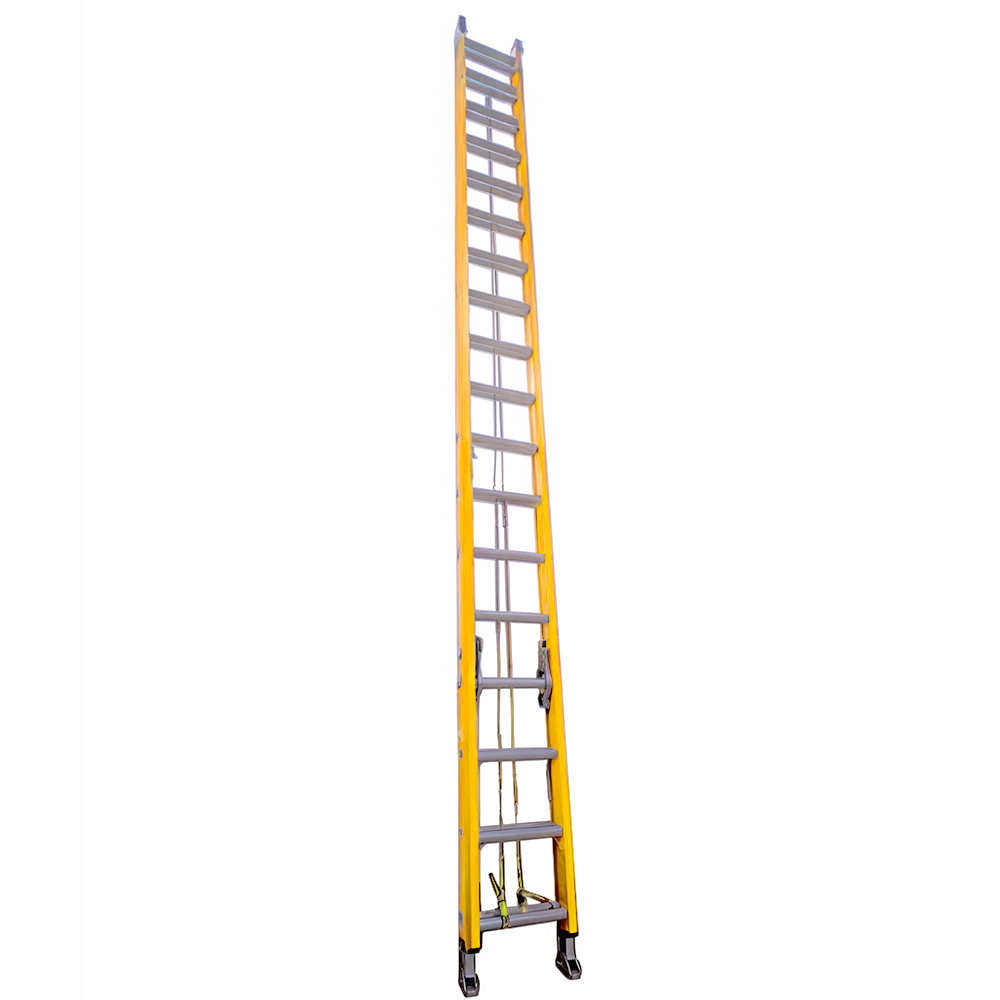 ESCALERA DE FIBRA DE VIDRIO EXPANDIBLE 36 PELADÑOS 7,9MTS UDUKE (150KG)(HT3178)
