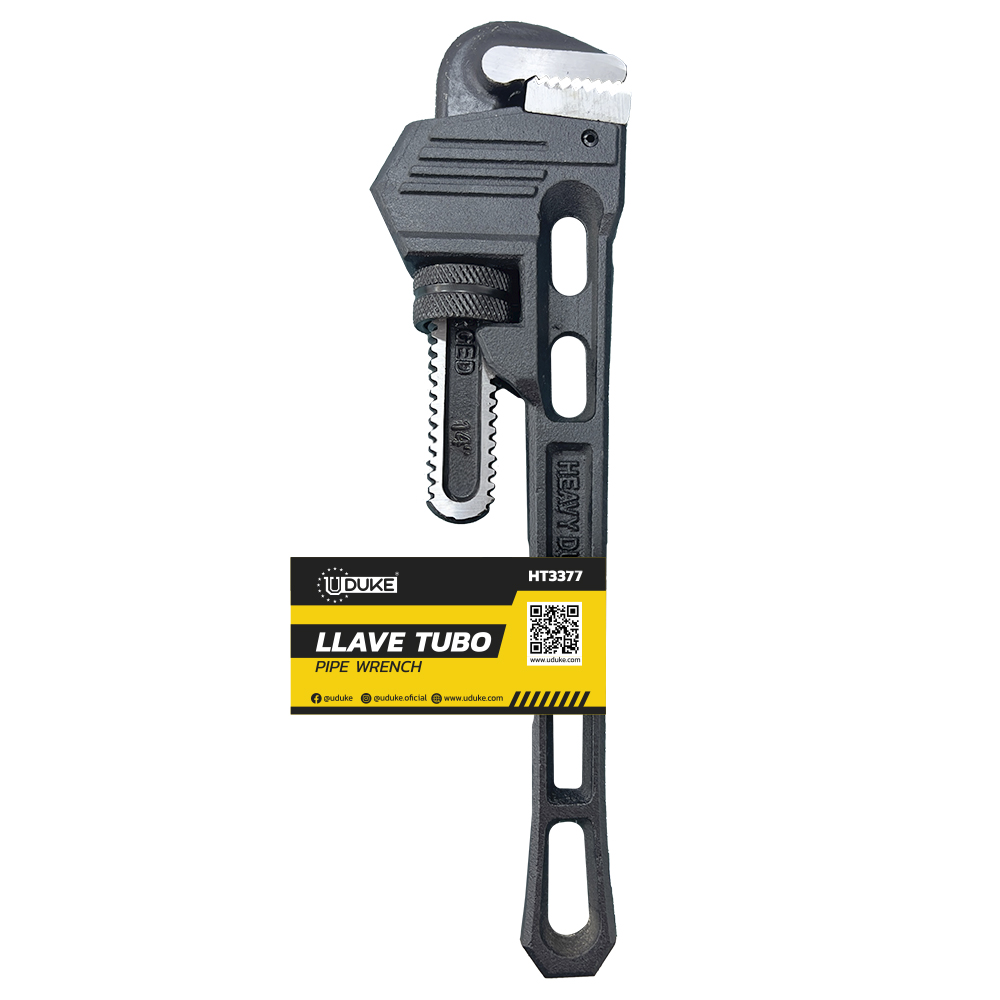 LLAVE TUBO NEGRO 14" UDUKE (HT3377)