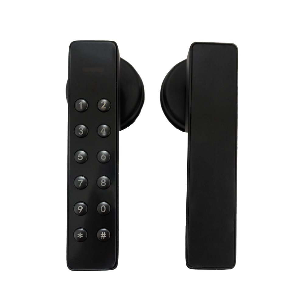 CERRADURA DIGITAL INTELIGENTE DE MANIJA APERTURA CON CLAVE Y APP TUYA BLUETOOTH UDUKE (HT3305)