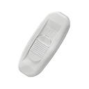 INTERRUPTOR CORREDIZO PARA LAMPARA BLANCO PQTX 2 UDUKE 