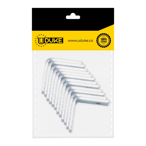 [10024K] ANGULO 1/2" METALICO C.16 PQT X 12 UDUKE