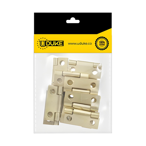 [8390K] BISAGRA COMUN 1" DORADA C.22 PQT X 6 UNDS UDUKE