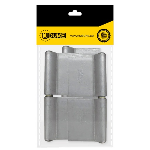 [8471K] BISAGRA HIERRO ARMILLAR ALETA 3" 1/2 C.14 PQT X 3 UDUKE