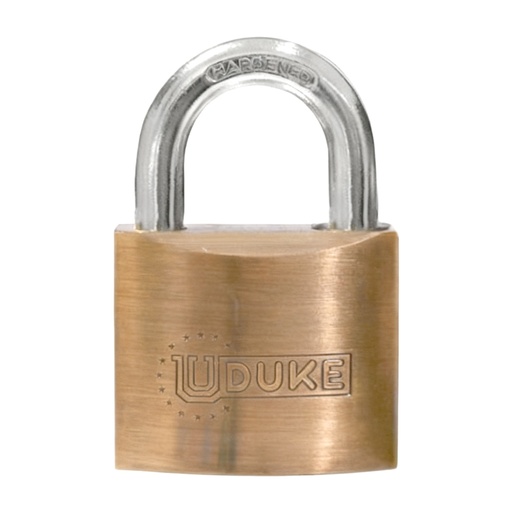 [6332K] CANDADO 25MM BRONCE FINO EN BLISTER UDUKE (GARANTIA 5 ANOS)