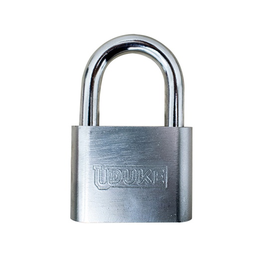 [14411] CANDADO 40MM CROMADO PULIDO EN BLISTER UDUKE (HT1507)