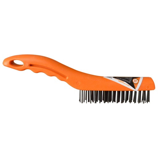 [8236] CEPILLO DE ALAMBRE PASTA NARANJA (HT30588)