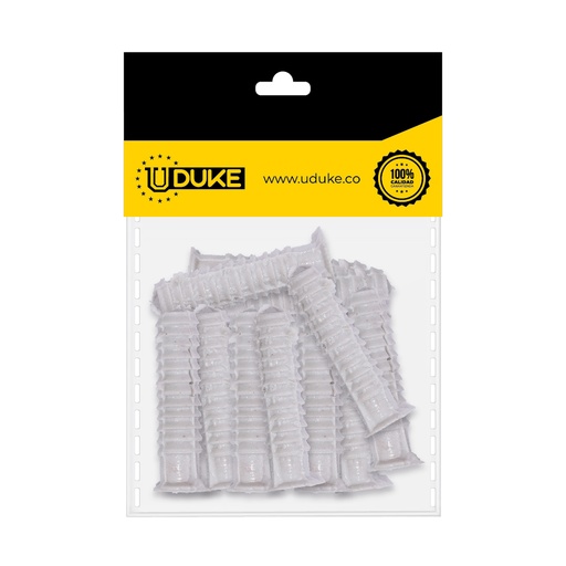 [450K] CHAZO PLASTICO ESTRIADO 5/16 PQT X 20 UDUKE