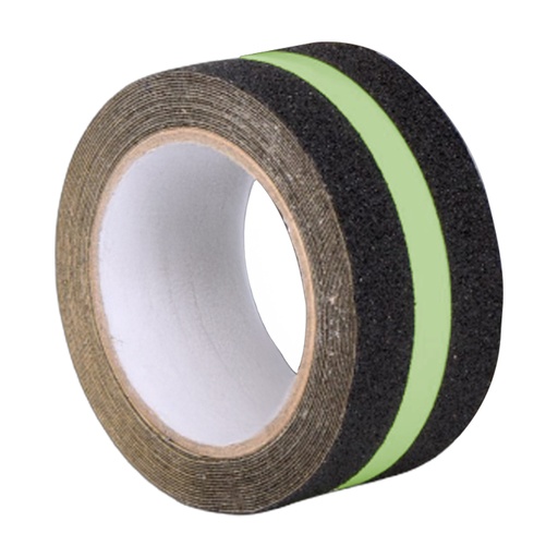 [13750] CINTA ADHESIVA ANTIDESLIZANTE 2 X 5 MTS REFLECTIVA NEGRA UDUKE (HT90374)