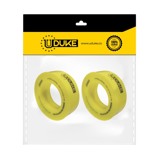 [4811K] CINTA TEFLON T/INDUSTRIAL PEQUENA X 8 MTRS PAQ X 2 UDUKE