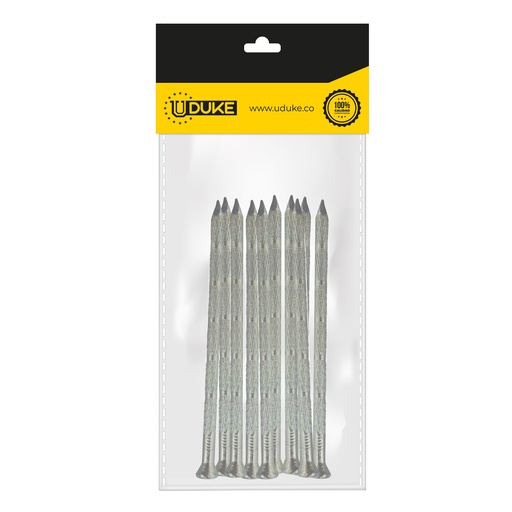 [2331K] CLAVO ACERO VERTICAL  3 1/2 PQT X 10 UDUKE