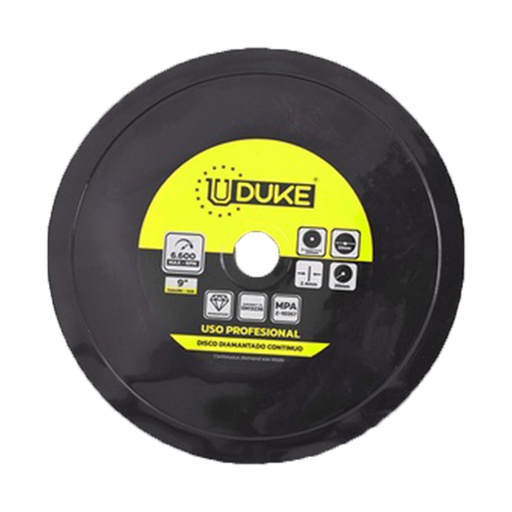 [7843] DISCO DIAMANTADO CONTINUO UDUKE 9  (HT30582)
