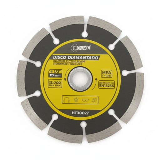 [7345] DISCO DIAMANTADO SEGMENTADO UDUKE 4 1/2 (DDUG-115) (HT30027)