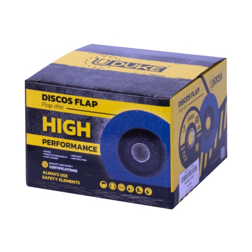 [6056] DISCO FLAP UDUKE 4 1/2 GRANO 80 (115MM X 22MM) (HT60021)