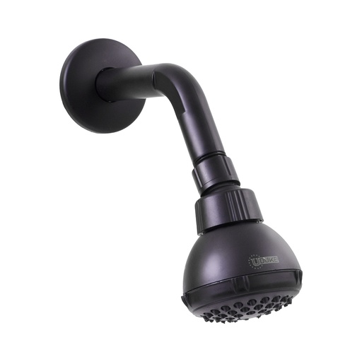 [16799] DUCHA REGADERA NEGRO MATE UDUKE (HT1566)