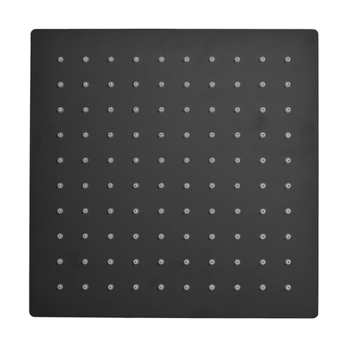 [18581] DUCHA REGADERA UDUKE NEGRA ACERO INOXIDABLE 10 CUADRADA (HT1623)