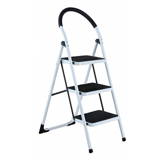 [13654] ESCALERA METALICA ARTICULADA 3 PELDANOS UDUKE (HT1323)