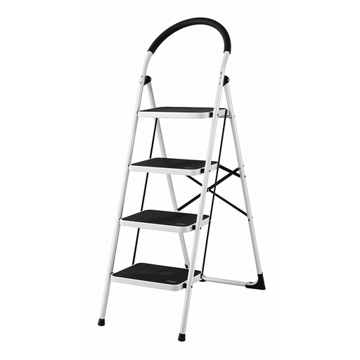 [13655] ESCALERA PLEGABLE TUBULAR 4 PELDANOS UDUKE (HT1324)