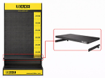 [E76] MATERIAL PUBLICITARIO BANDEJA CON SOPORTE (905X350-MM)(HT90390)