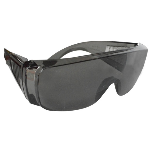 [7253] GAFA DE SEGURIDAD UDUKE LEN-NEGRO(HT20527/SF-1-G)(NORMA ANSI Z87.1+EN166F+FIL UV)