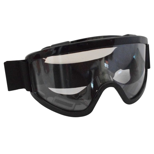 [6668] GAFA MOTO LEN-TRASP (HT20113/SF2012-C)(NORMA ANSI Z87.1+EN166F+FIL UV) M-NEGRO