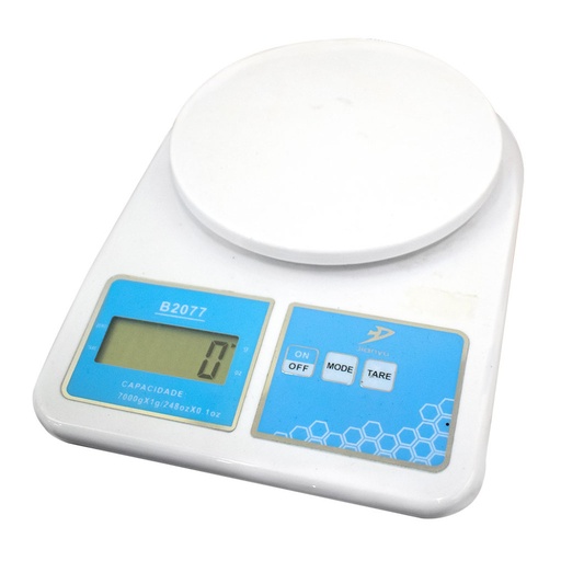 [3514] GRAMERA DIGITAL 7 KG COCINA PLANA UDUKE (B2077)(HT70066)