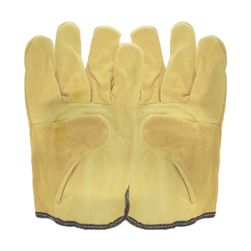 [8049K] GUANTE INGENIERO COMBINADO CORTO NACIONAL (BAQUETA/CARNAZA) UDUKE