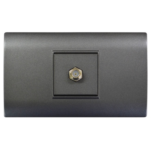 [1793G] LINEA BK PLUS GRIS INCRUSTAR TOMA TV (118K-18-FMGRY) (HT20713)