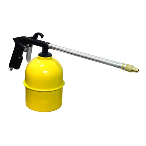 [13539] LINEA NEUMATICA PETROLIZADORA PISTOLA PROFESIONAL AMARILLA UDUKE (HT1157)