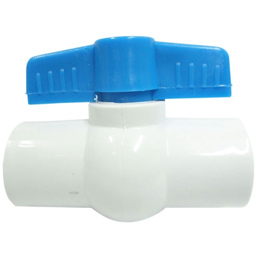 [3143] LLAVE BOLA PVC LISA 1 1/2 (HT20129)