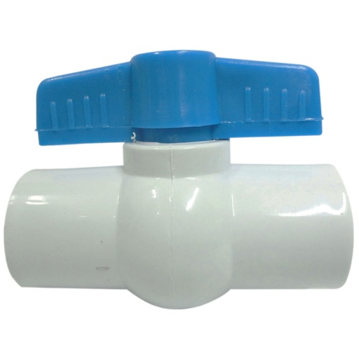 [1069] LLAVE BOLA PVC LISA 3/4 (HT20126