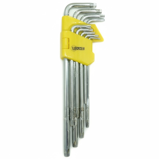 [19930] LLAVE TORX JUEGO X 9 PCS LARGA UDUKE

 (HT2263)