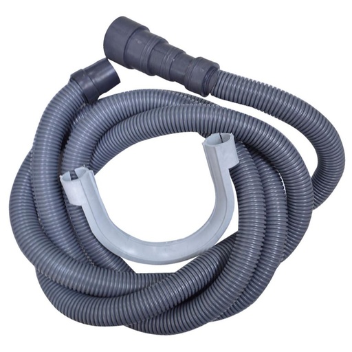 [11972] MANGUERA LAVADORA DESAGUE 3 BOCAS GRIS 2.5MTS UDUKE (HT1079)