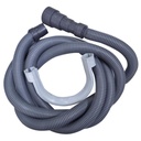 [11972A] MANGUERA LAVADORA DESAGUE 3 BOCAS GRIS 2.5MTS UDUKE (HT1079)